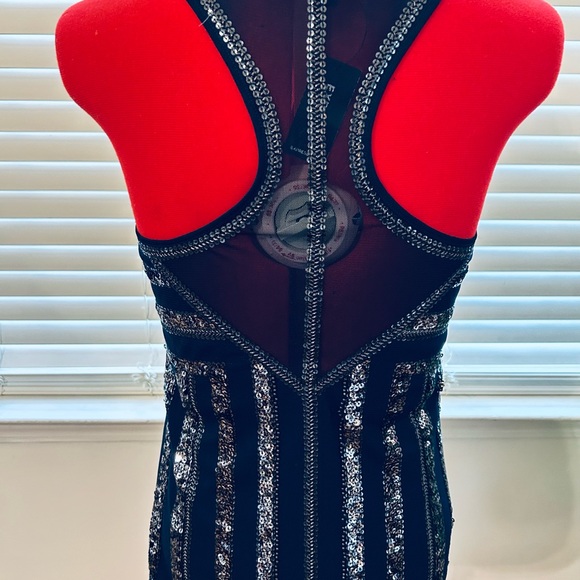 Sequined Racerback Tank Top - Picture 3 of 7